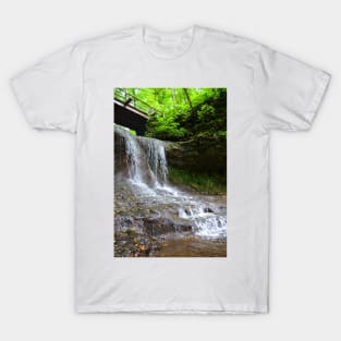 Waterfall at Glen Helen, Ohio T-Shirt